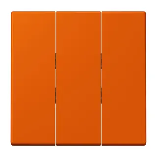 Jung Wippe 3fach, Thermoplast lackiert, Serie LS, orange vif LC993BF260