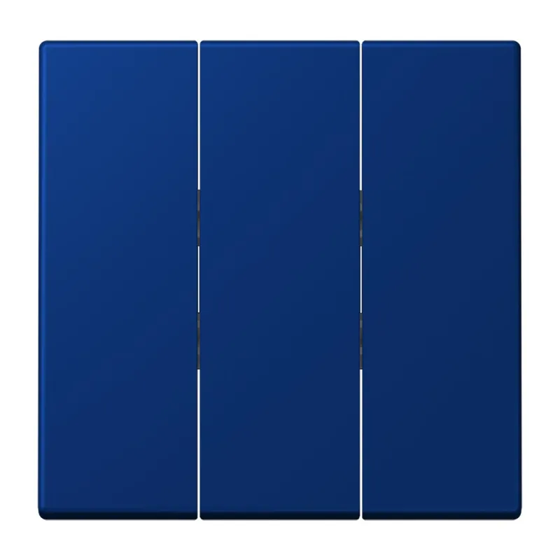 Jung Wippe 3fach, Thermoplast lackiert, Serie LS, bleu outremer foncé LC993BF261