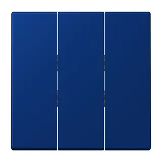 Jung Wippe 3fach, Thermoplast lackiert, Serie LS, bleu outremer foncé LC993BF261