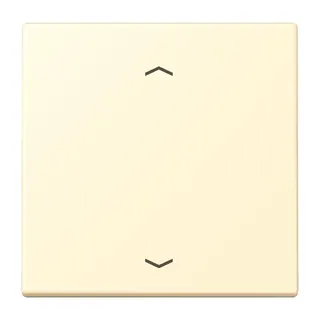 Jung Wippe 1fach, mit Pfeilsymbolen, Serie LS, blanc LC990P201