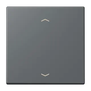 Jung Wippe 1fach, mit Pfeilsymbolen, Serie LS, gris foncé 31 LC990P202