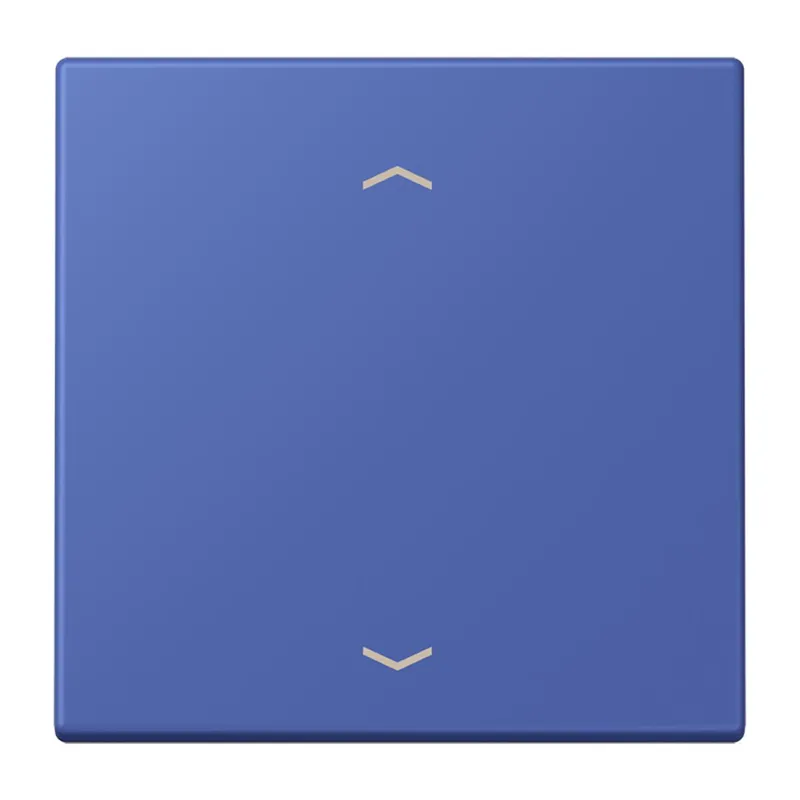 Jung Wippe, mit Pfeilsymbolen für Taster 1fach, Serie LS, bleu outremer 31 LC101P206