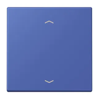 Jung Wippe 1fach, mit Pfeilsymbolen, Serie LS, bleu outremer 31 LC990P206