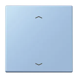 Jung Wippe 1fach, mit Pfeilsymbolen, Serie LS, outremer moyen LC990P207