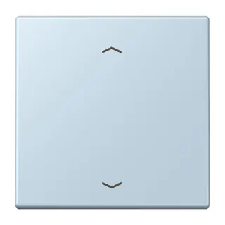 Jung Wippe 1fach, mit Pfeilsymbolen, Serie LS, outremerclair LC990P208