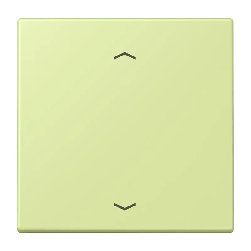 Jung Wippe 1fach, mit Pfeilsymbolen, Serie LS, vert jaune clair LC990P222