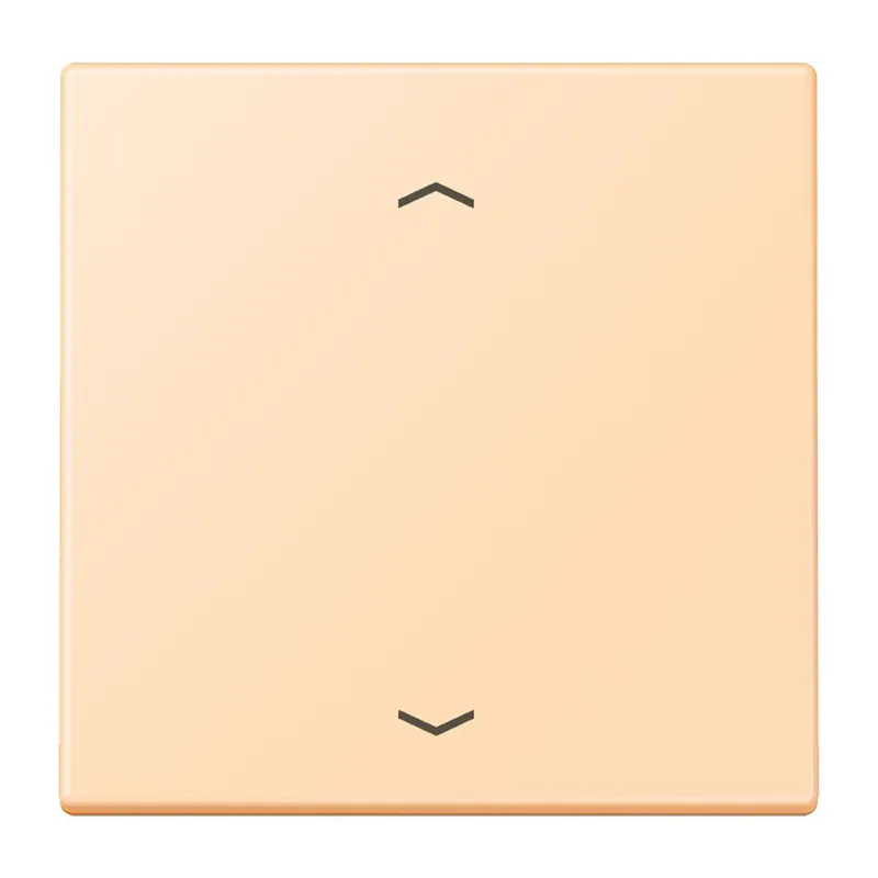 Jung Wippe 1fach, mit Pfeilsymbolen, Serie LS, ocre LC990P223