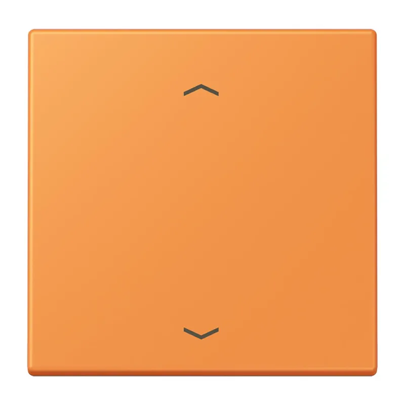 Jung Wippe, mit Pfeilsymbolen für Taster 1fach, Serie LS, orange clair LC101P225