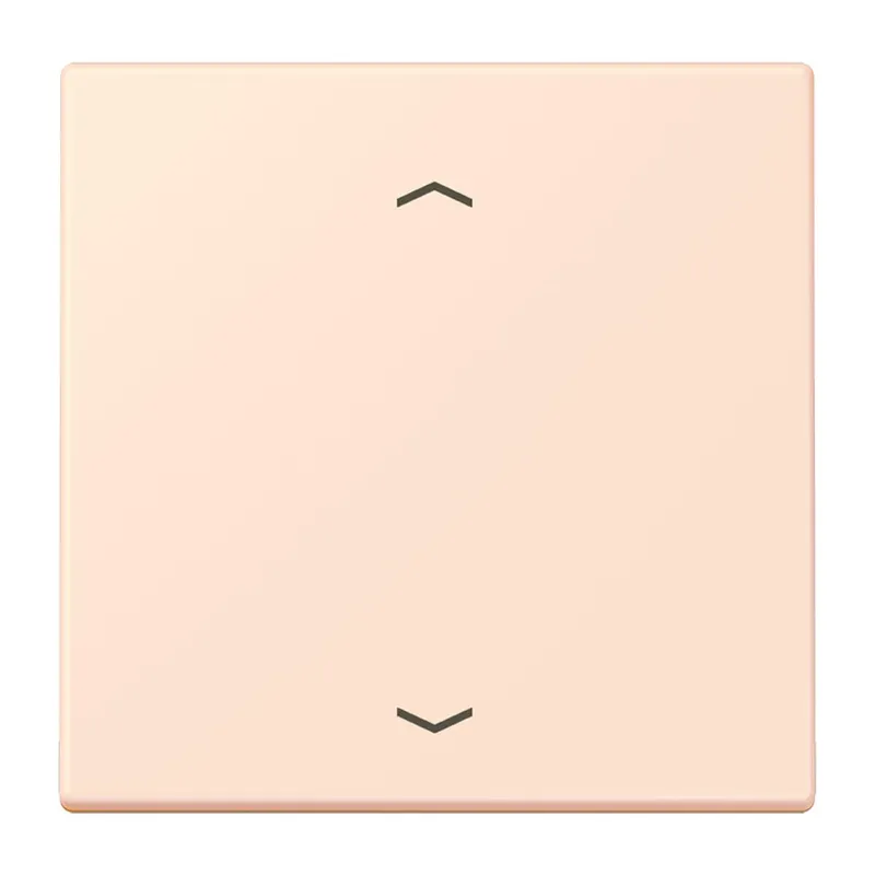 Jung Wippe 1fach, mit Pfeilsymbolen, Serie LS, orange pâle LC990P226