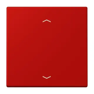 Jung Wippe 1fach, mit Pfeilsymbolen, Serie LS, rouge vermillon 31 LC990P227