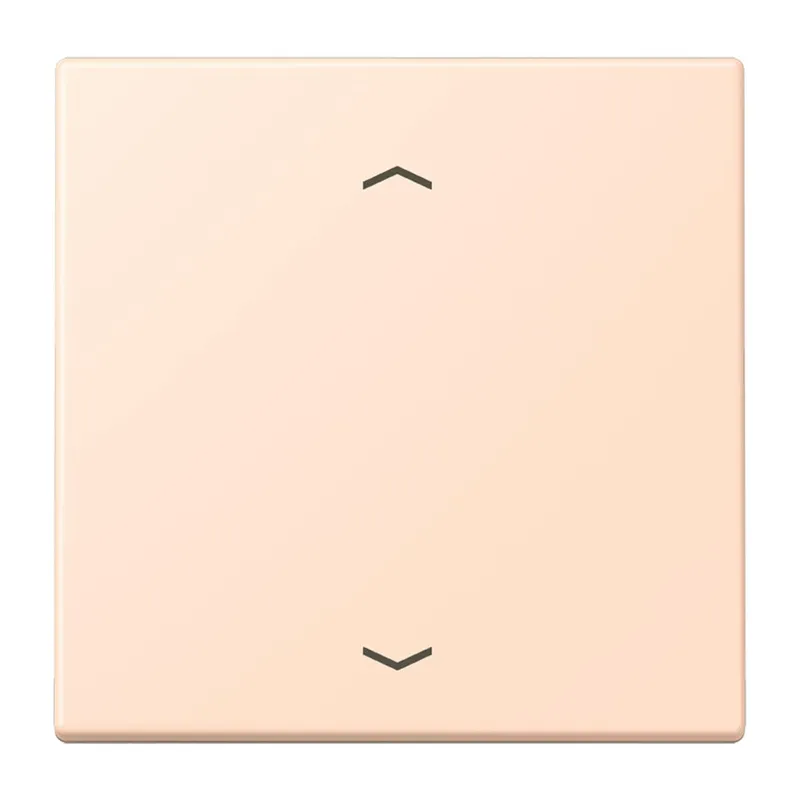 Jung Wippe 1fach, mit Pfeilsymbolen, Serie LS, rose pâle LC990P228