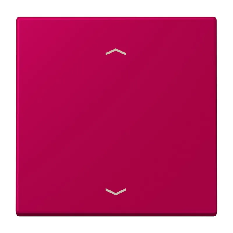 Jung Wippe 1fach, mit Pfeilsymbolen, Serie LS, rouge rubia LC990P230