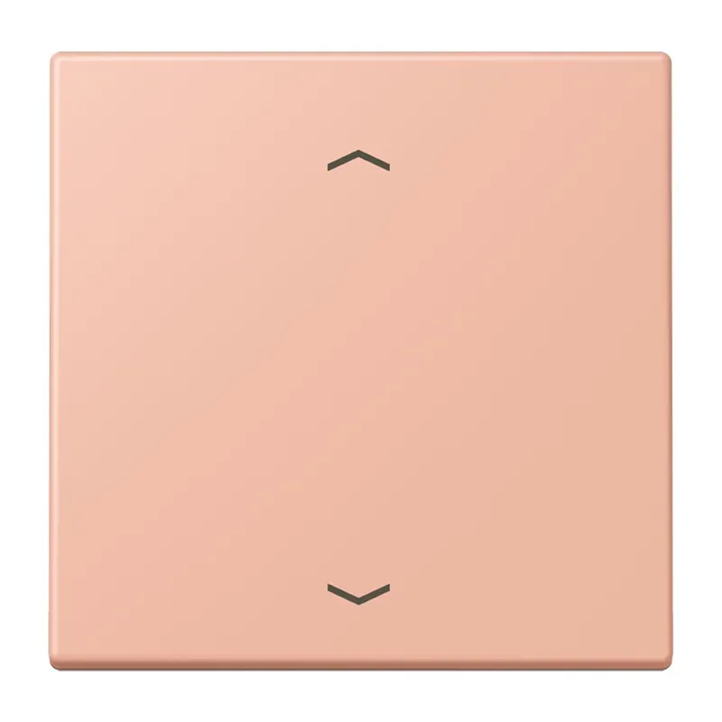 Jung Wippe 1fach, mit Pfeilsymbolen, Serie LS, rose clair LC990P231