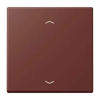 Jung Wippe 1fach, mit Pfeilsymbolen, Serie LS, terre sienne br?lée 31 LC990P235