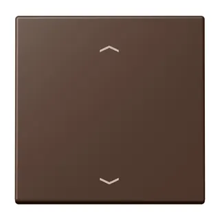 Jung Wippe 1fach, mit Pfeilsymbolen, Serie LS, terre d'ombre br?lée 31 LC990P239