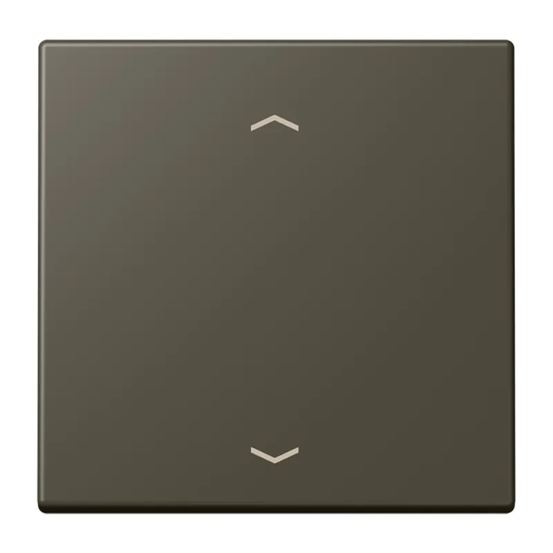 Jung Wippe 1fach, mit Pfeilsymbolen, Serie LS, ombre naturelle 31 LC990P241