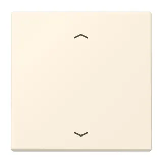 Jung Wippe 1fach, mit Pfeilsymbolen, Serie LS, blanc ivoire LC990P245