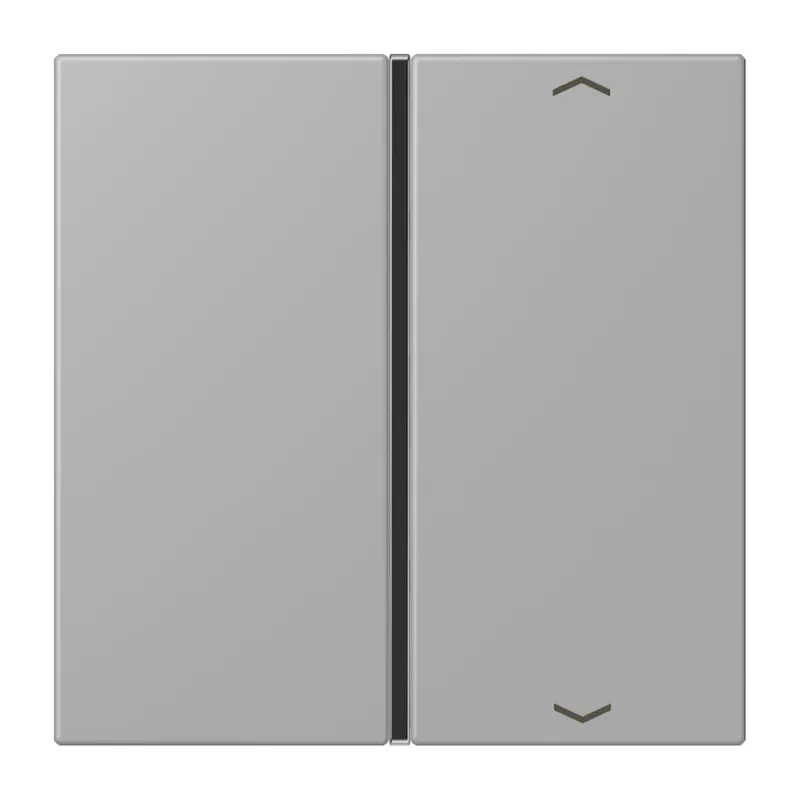 Jung Taste 1fach, mit Pfeilsymbolen, F40, Serie LS, gris moyen LC401TSAP204