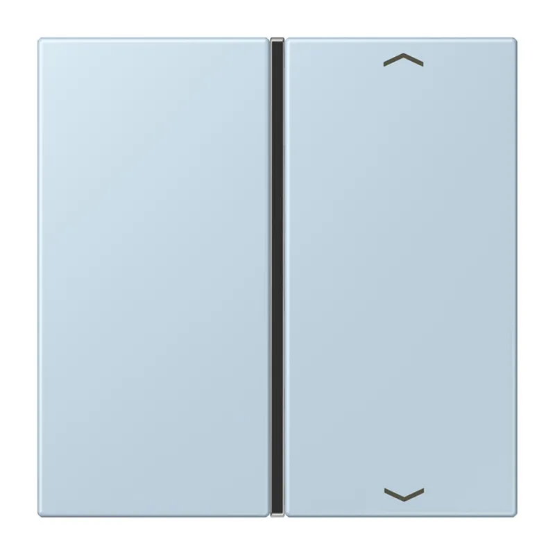 Jung Taste 1fach, mit Pfeilsymbolen, F40, Serie LS, outremerclair LC401TSAP208