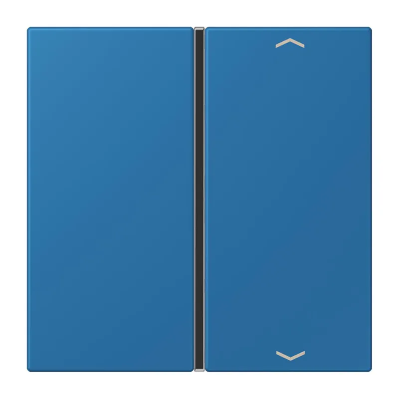 Jung Taste 1fach, mit Pfeilsymbolen, F40, Serie LS, bleu céruléen 31 LC401TSAP211