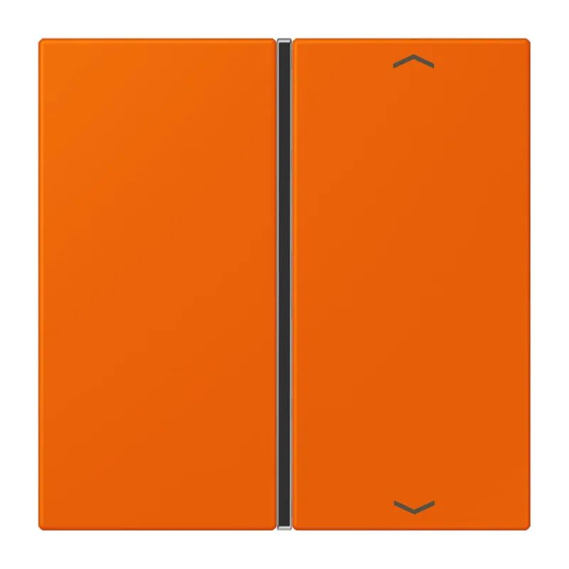 Jung Taste 1fach, mit Pfeilsymbolen, F40, Serie LS, orange LC401TSAP224