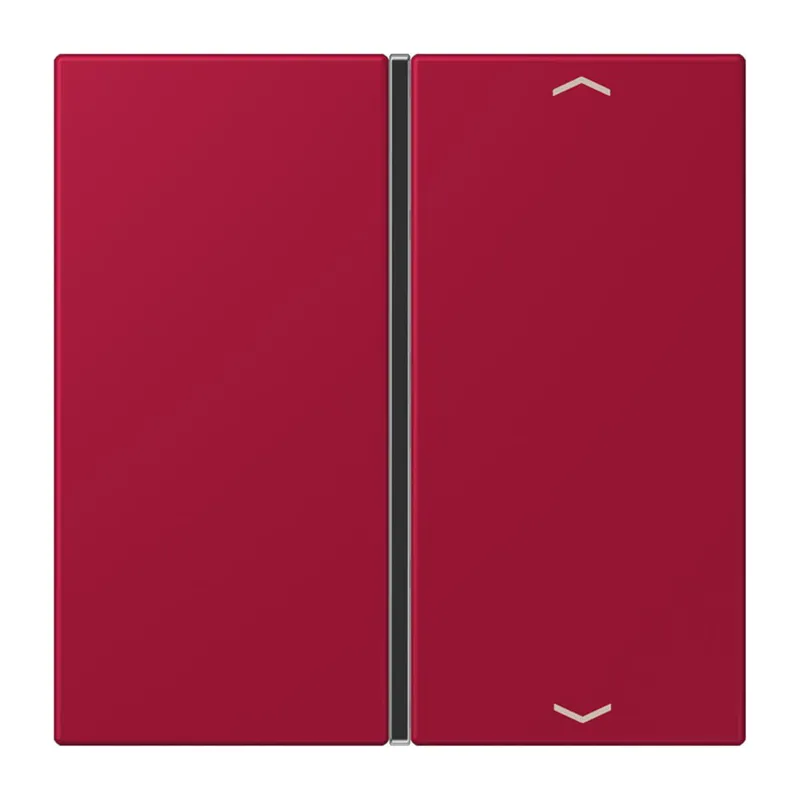 Jung Taste 1fach, mit Pfeilsymbolen, F40, Serie LS, rouge carmin LC401TSAP229