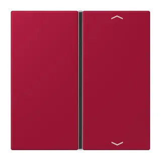 Jung Taste 1fach, mit Pfeilsymbolen, F40, Serie LS, rouge carmin LC401TSAP229
