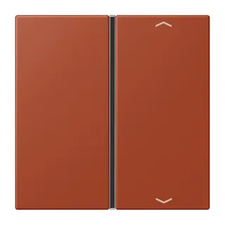 Jung Taste 1fach, mit Pfeilsymbolen, F40, Serie LS, l'ocre rouge LC401TSAP232