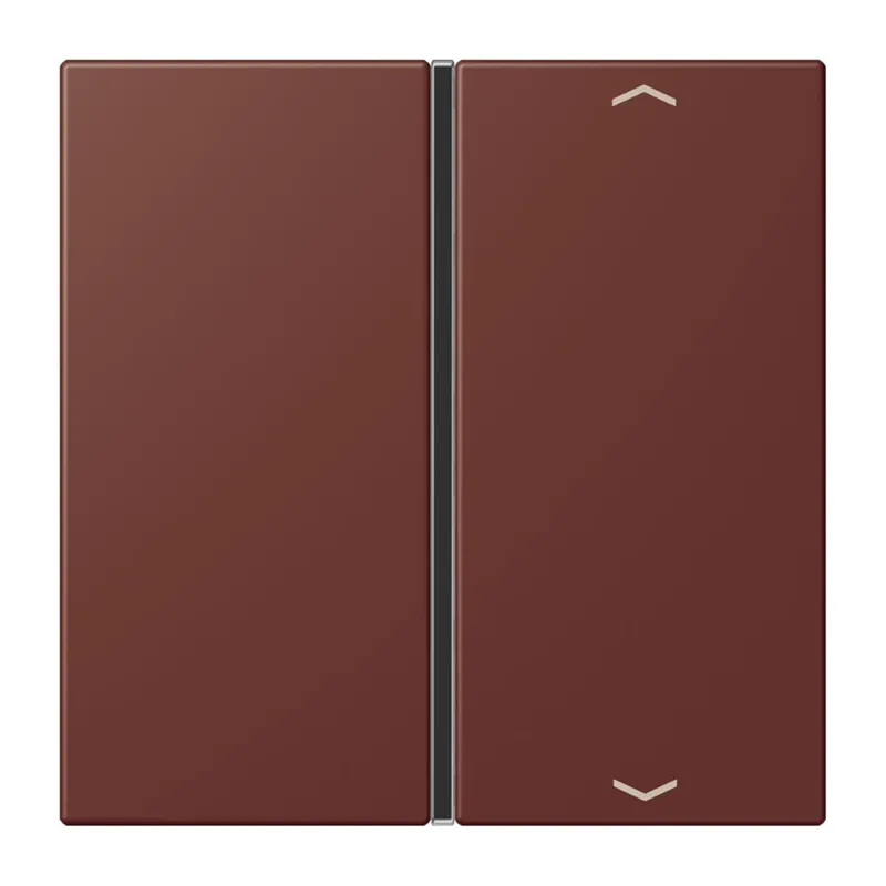 Jung Taste 1fach, mit Pfeilsymbolen, F40, Serie LS, terre sienne br?lée 31 LC401TSAP235