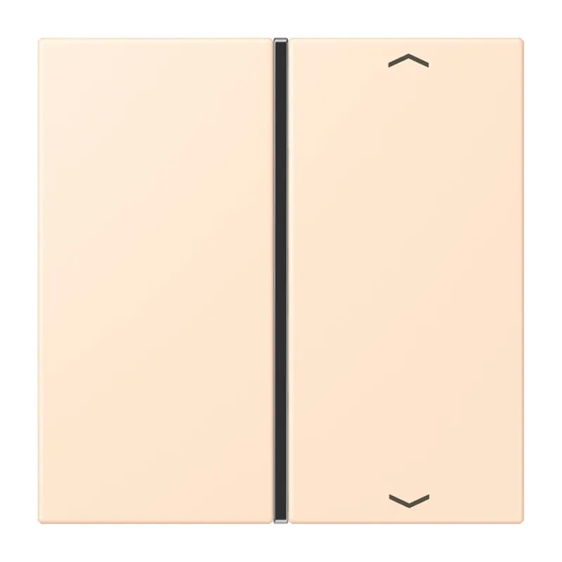 Jung Taste 1fach, mit Pfeilsymbolen, F40, Serie LS, terre sienne pâle LC401TSAP238