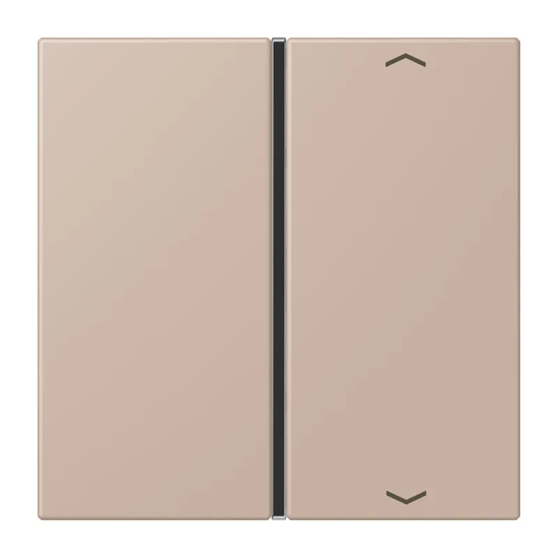 Jung Taste 1fach, mit Pfeilsymbolen, F40, Serie LS, ombre br?lée claire LC401TSAP240