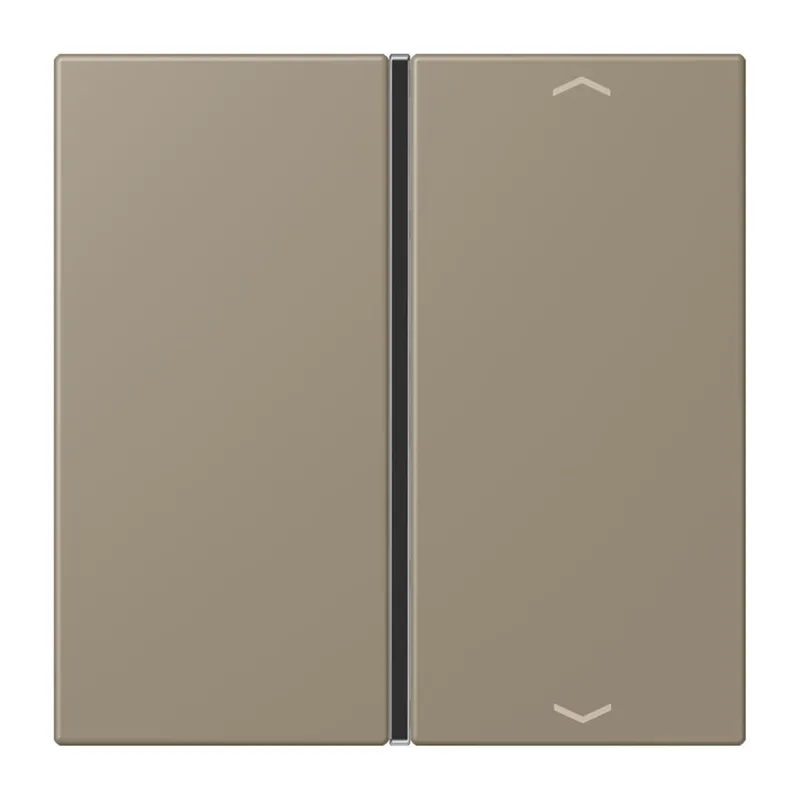 Jung Taste 1fach, mit Pfeilsymbolen, F40, Serie LS, ombre naturelle moyenne LC401TSAP242