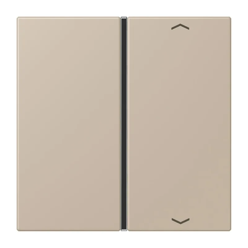 Jung Taste 1fach, mit Pfeilsymbolen, F40, Serie LS, ombre naturelle claire LC401TSAP243