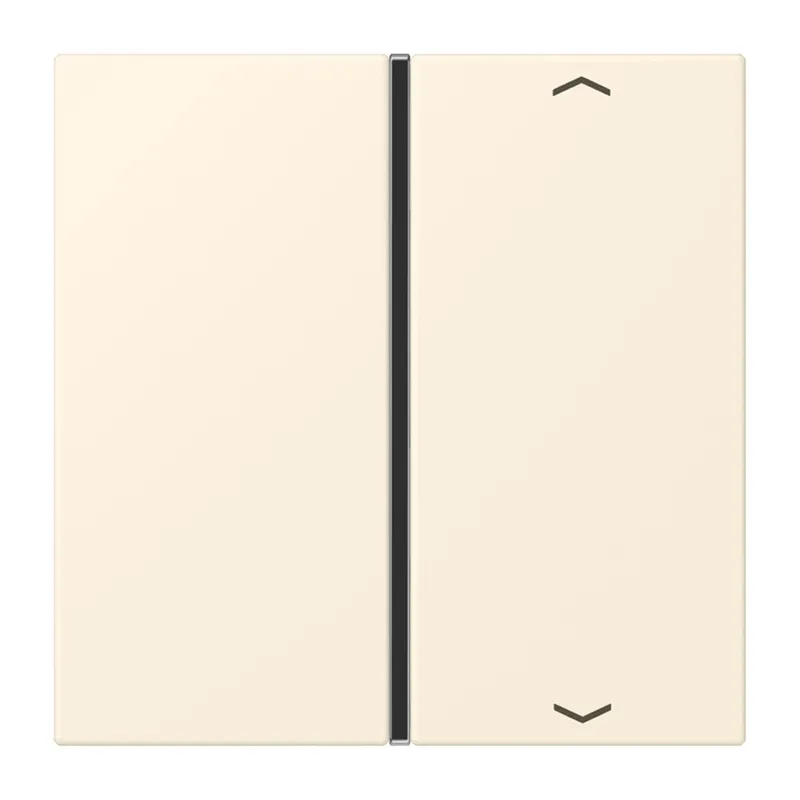 Jung Taste 1fach, mit Pfeilsymbolen, F40, Serie LS, blanc ivoire LC401TSAP245