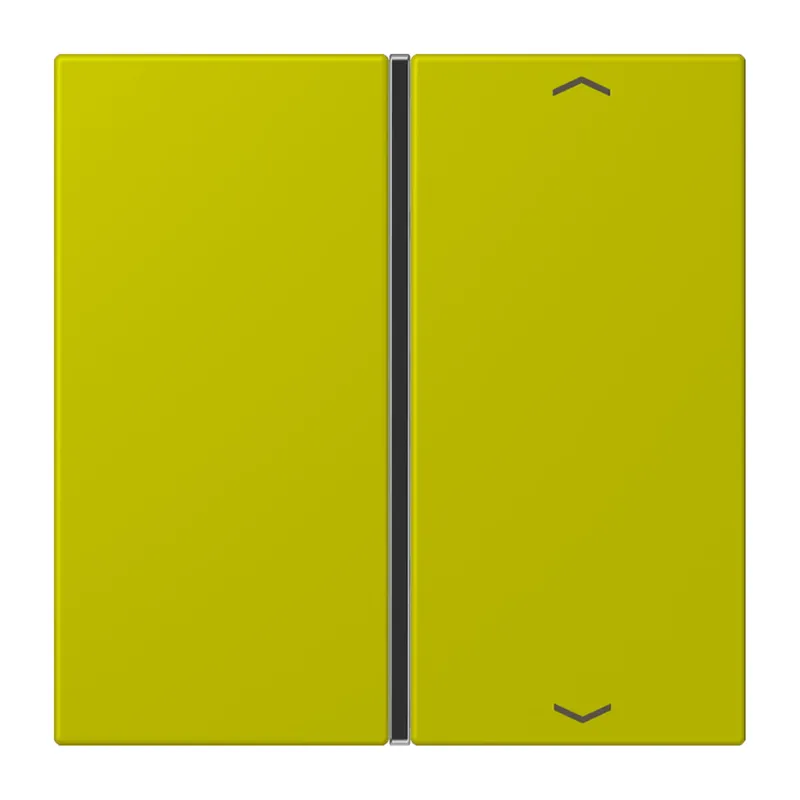 Jung Taste 1fach, mit Pfeilsymbolen, F40, Serie LS, vert olive vif LC401TSAP249