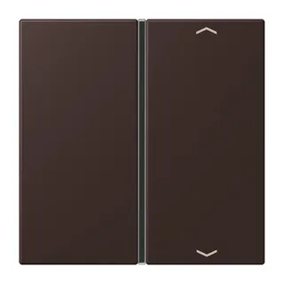 Jung Taste 1fach, mit Pfeilsymbolen, F40, Serie LS, terre d?ombre br?lée 59 LC401TSAP252