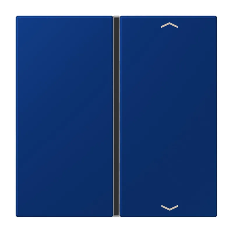 Jung Taste 1fach, mit Pfeilsymbolen, F40, Serie LS, bleu outremer foncé LC401TSAP261