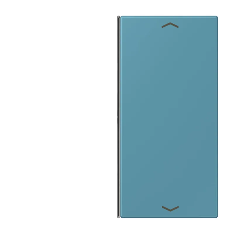 Jung Taste 2fach, mit Pfeilsymbolen, F40, Serie LS, céruléen vif LC402TSAP212