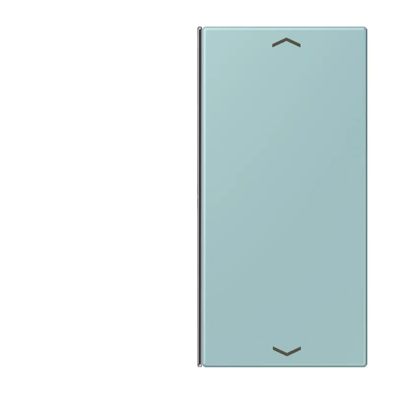 Jung Taste 2fach, mit Pfeilsymbolen, F40, Serie LS, céruléen clair LC402TSAP214