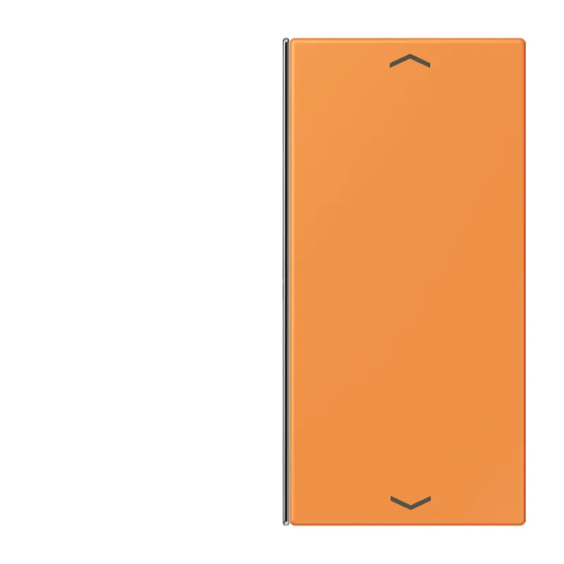 Jung Taste 2fach, mit Pfeilsymbolen, F40, Serie LS, orange clair LC402TSAP225