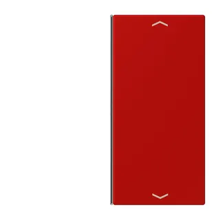 Jung Taste 2fach, mit Pfeilsymbolen, F40, Serie LS, rouge vermillon 31 LC402TSAP227