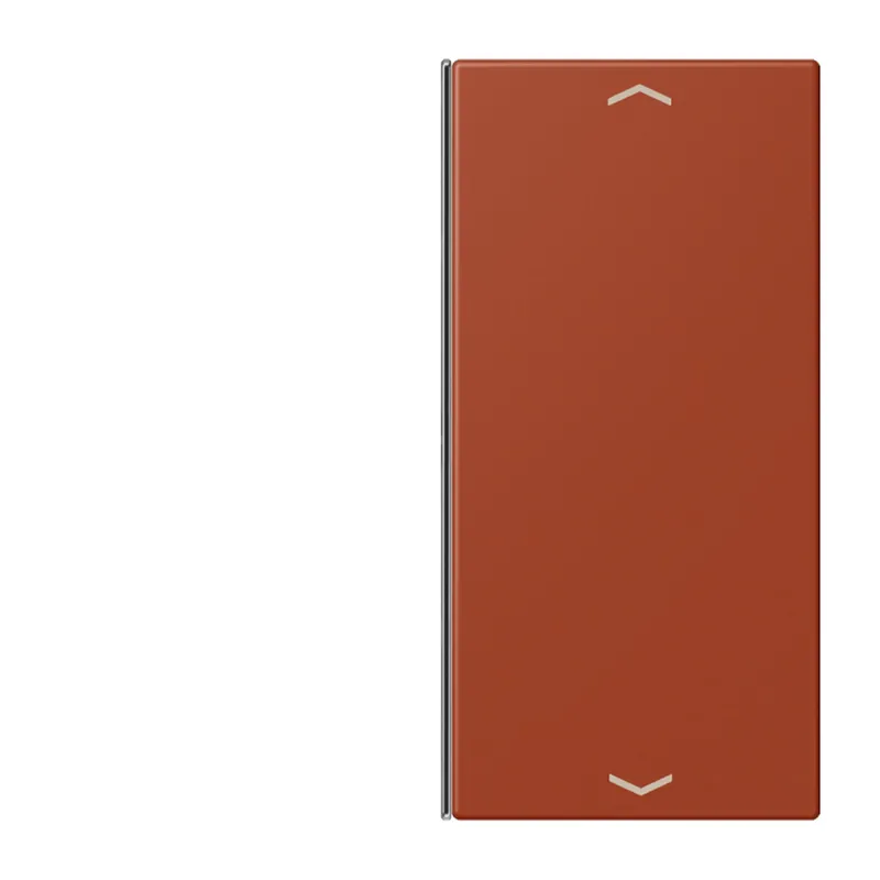 Jung Taste 2fach, mit Pfeilsymbolen, F40, Serie LS, l'ocre rouge LC402TSAP232