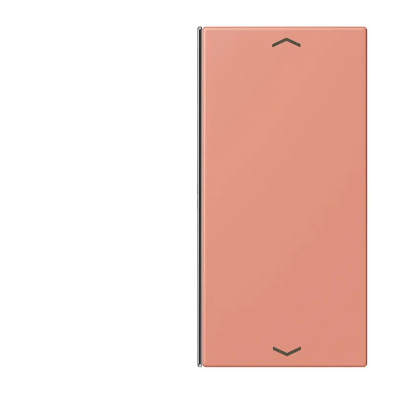 Jung Taste 2fach, mit Pfeilsymbolen, F40, Serie LS, l'ocre rouge moyen LC402TSAP233