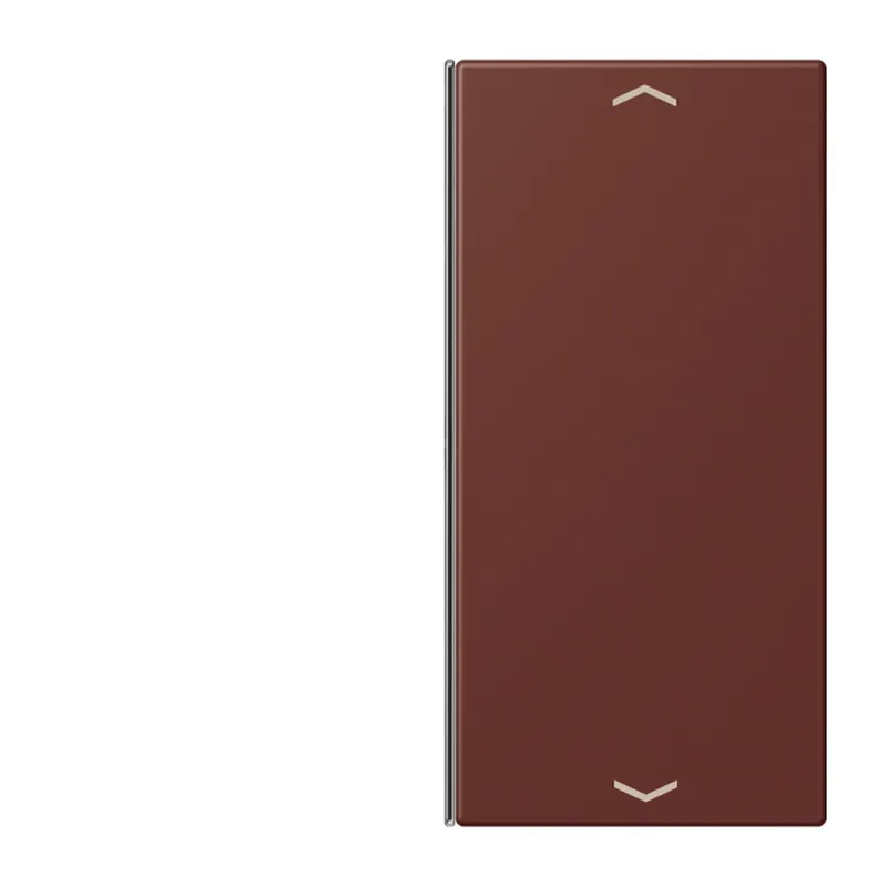 Jung Taste 2fach, mit Pfeilsymbolen, F40, Serie LS, terre sienne br?lée 31 LC402TSAP235