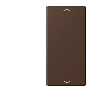 Jung Taste 2fach, mit Pfeilsymbolen, F40, Serie LS, terre d'ombre br?lée 31 LC402TSAP239