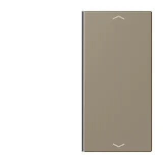 Jung Taste 2fach, mit Pfeilsymbolen, F40, Serie LS, ombre naturelle moyenne LC402TSAP242