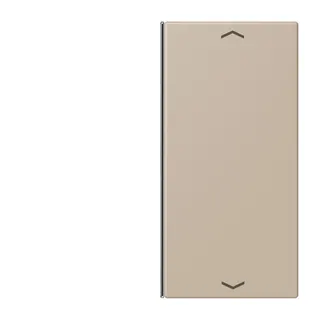 Jung Taste 2fach, mit Pfeilsymbolen, F40, Serie LS, ombre naturelle claire LC402TSAP243