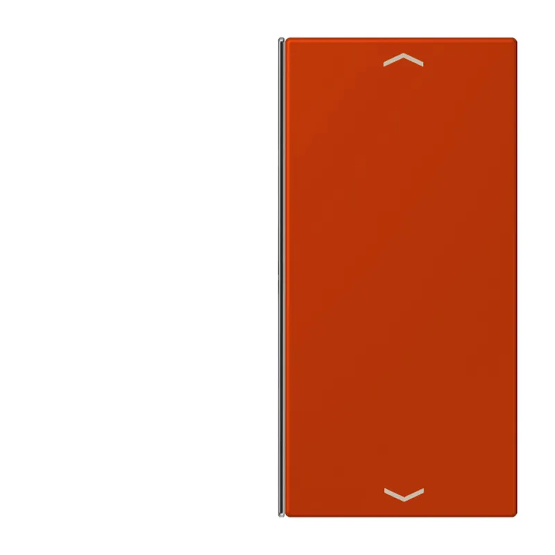 Jung Taste 2fach, mit Pfeilsymbolen, F40, Serie LS, rouge vermillon 59 LC402TSAP244