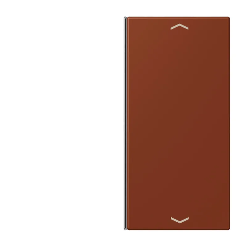 Jung Taste 2fach, mit Pfeilsymbolen, F40, Serie LS, terre sienne br?lée 59 LC402TSAP247