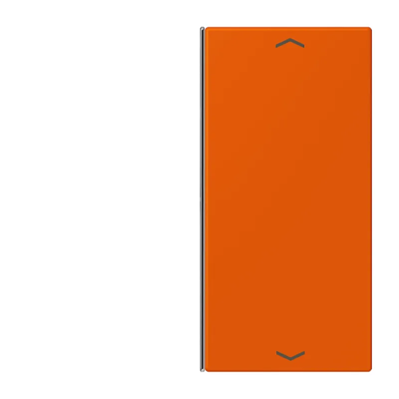 Jung Taste 2fach, mit Pfeilsymbolen, F40, Serie LS, orange vif LC402TSAP260